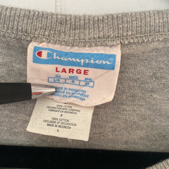 Vintage Y2K Champion T-shirt Size L - Picture 2 of 8